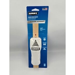 Hart Basic Stud Finder Center Detection 3 Sensors Accuracy Hart1BAS 1" Max Depth